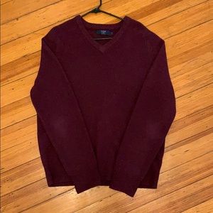 J Crew Men’s Wool Sweater - V Neck